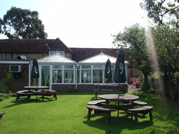 Rear Garden & Conservatory Restaurant