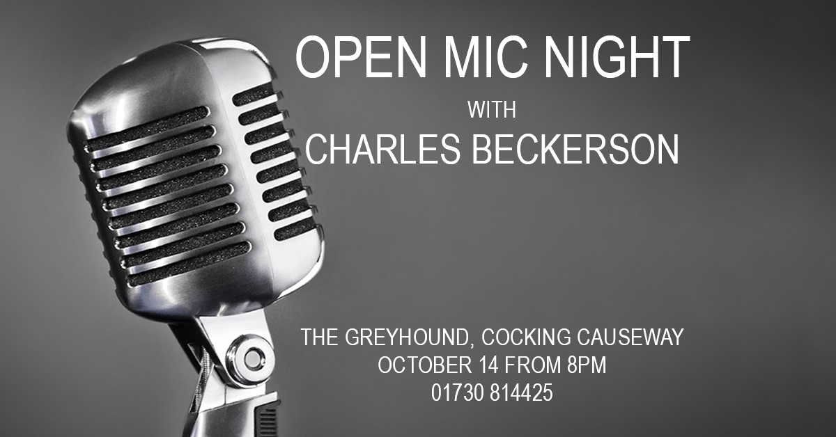 Open Mic Night with Charles Beckerson - The Greyhound, Midhurst